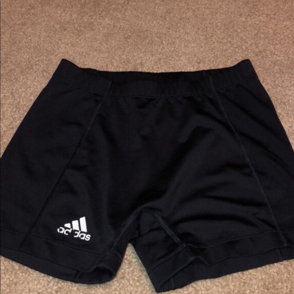 Adidas black spandex